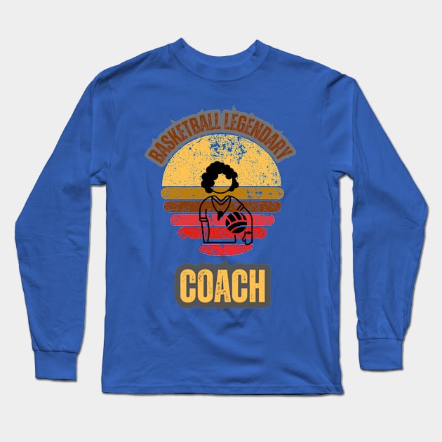 DAWN STALEY THE LEGENDARY COACH Long Sleeve T-Shirt by AabouchIsmail